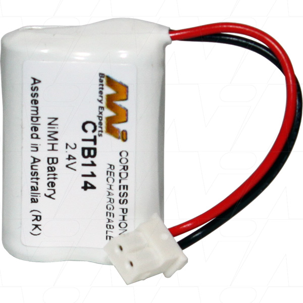 MI Battery Experts CTB114BP1 Cordless Telephone Battery suitable for Telstra